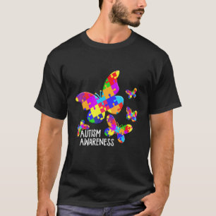 Autism Awareness Day Autistic Child Kids Puzzle Bu T-Shirt