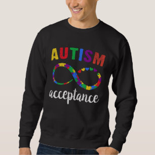 Autism Awareness Day Kids Boys Autistic Child Acce Sweatshirt