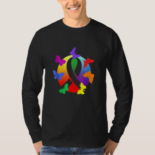 Autism Awareness Day Rainbow Butterflyu2019s Autis T-Shirt
