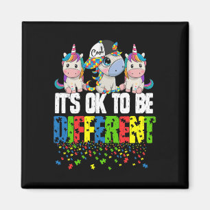 Autism Awareness Day Unicorn Gift Magnet