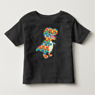 Autism Awareness Dinosaurs Toddler T-Shirt