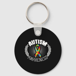 Autism Awareness Disabilities Month 1 Key Ring