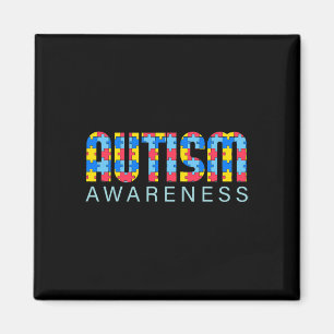 Autism Awareness Disabilities Month Support 1 Magnet