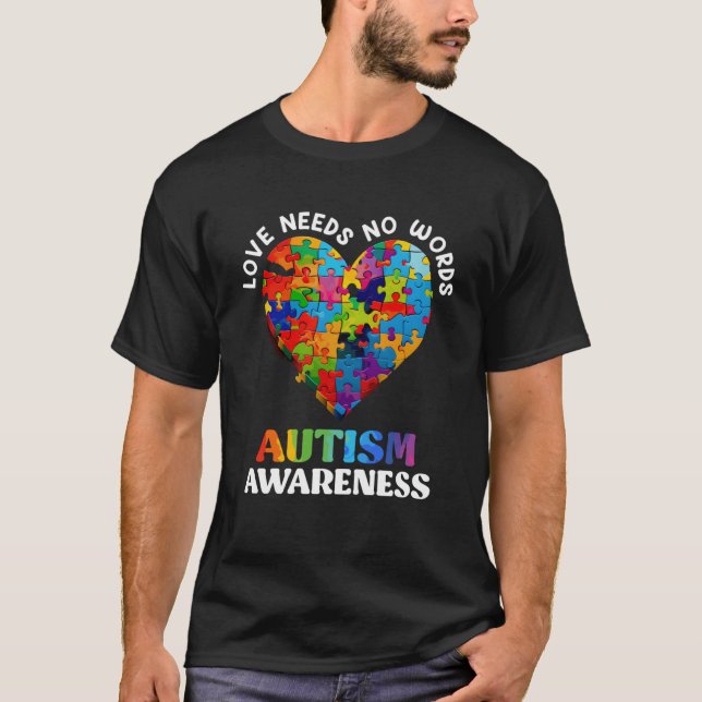 Autism Awareness Diversity Equality Autistic  1 T-Shirt (Front)