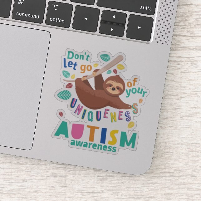 Autism Awareness Don't Let Go of Your Uniqueness  (Detail)