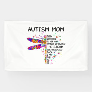 Autism Awareness, Dragonfly Autism Mum Banner