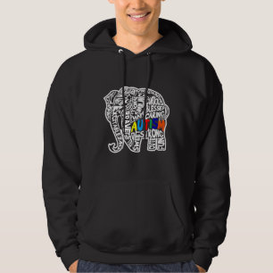 Autism Awareness Elephant     Hoodie