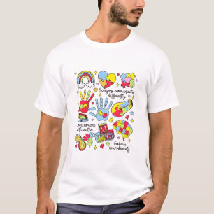 Autism Awareness Embrace Diversity Neuro Inclusive T-Shirt