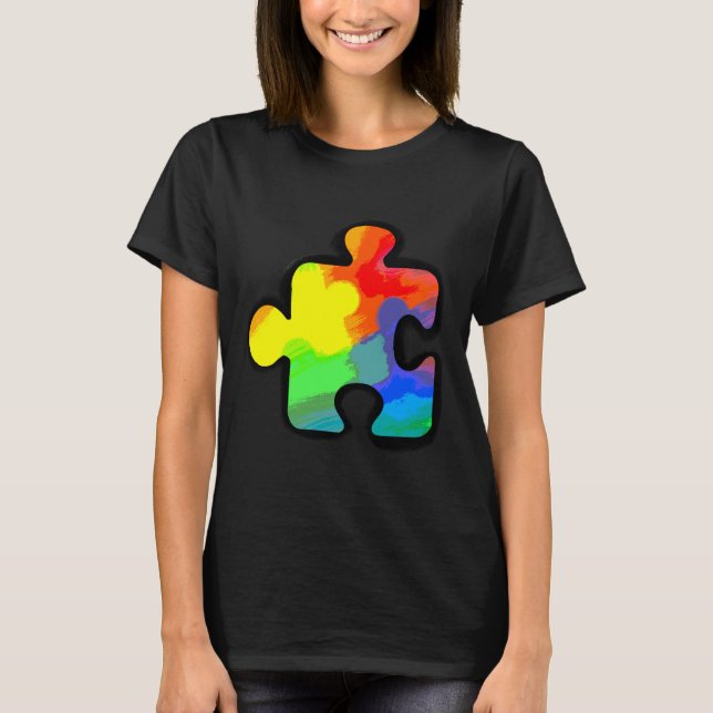 Autism Awareness Essential         T-Shirt (Front)