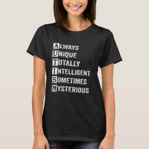 Autism Awareness Family Always Unique Autism Intel T-Shirt