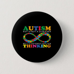 Autism Awareness Family It's Not A Disease Autism  6 Cm Round Badge