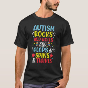 Autism Awareness Family Support Mum Autism Boys Gi T-Shirt
