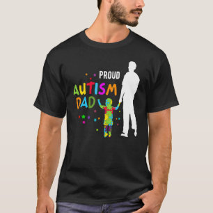 Autism Awareness For Men Proud Autism Dad T-Shirt