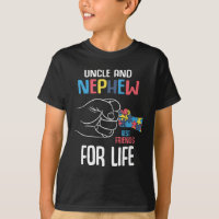 Autism Awareness Friends Uncle Autistic Nephew
