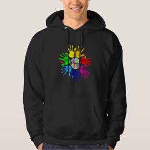 Autism Awareness Hand Puzzle Support Hoodie