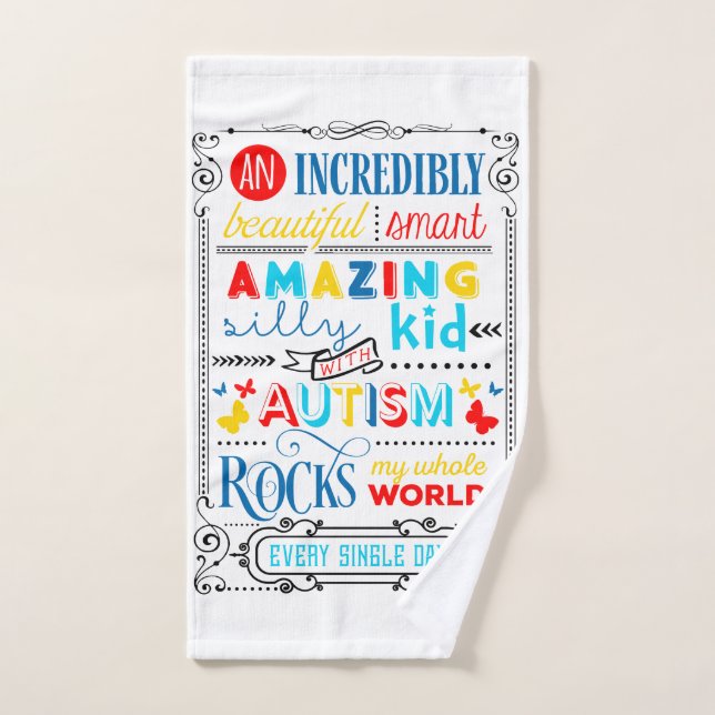 Autism Awareness Hand Towel (Hand Towel)