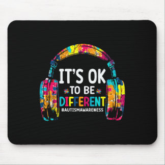 Autism Awareness Headphones Gamer Game Lover Men W Mouse Pad