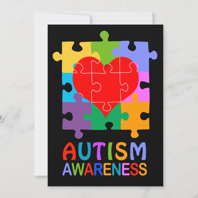 Autism Awareness Heart (Front)