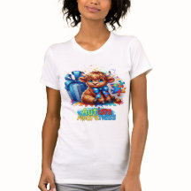  Autism Awareness Highland Cow T-Shirt