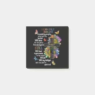 Autism Awareness I Can Only Imagine Jesus Faith Post-it Notes