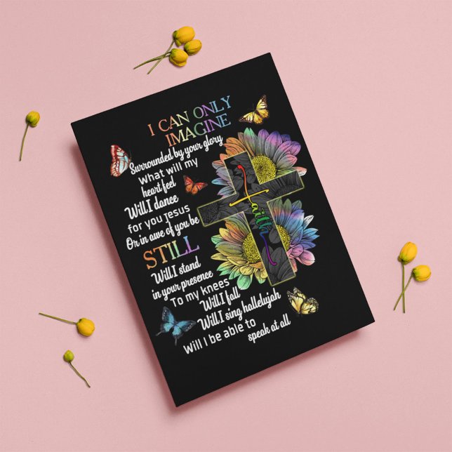 Autism Awareness I Can Only Imagine Jesus Faith Postcard (Creator Uploaded)