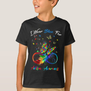 Autism Awareness - I Wear Blue For Autism Awarenes T-Shirt