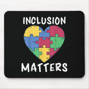 Autism Awareness, Inclusion S _1 Mouse Pad