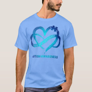 Autism Awareness Infinity Heart Its Ok o Be Differ T-Shirt