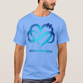 Autism Awareness Infinity Heart Its Ok o Be Differ T-Shirt