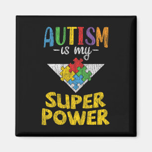 Autism Awareness - Is My Superpower Autistic Kids  Magnet