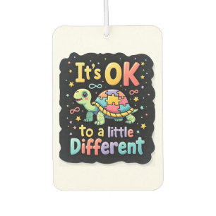 Autism Awareness It's Ok To Be A Little Different  Car Air Freshener