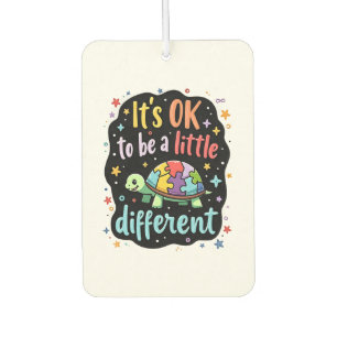 Autism Awareness It's Ok To Be A Little Different  Car Air Freshener