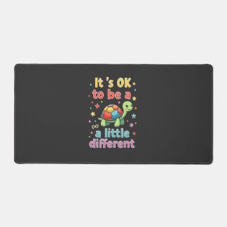 Autism Awareness It's Ok To Be A Little Different  Desk Mat