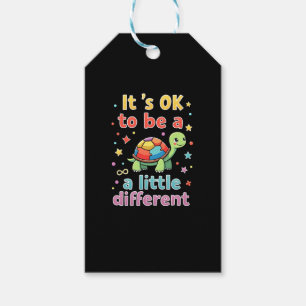 Autism Awareness It's Ok To Be A Little Different  Gift Tags