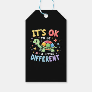 Autism Awareness It's Ok To Be A Little Different  Gift Tags
