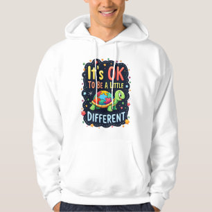 Autism Awareness It's Ok To Be A Little Different Hoodie