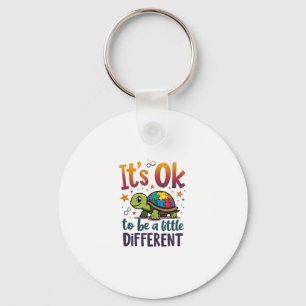 Autism Awareness It's Ok To Be A Little Different  Key Ring