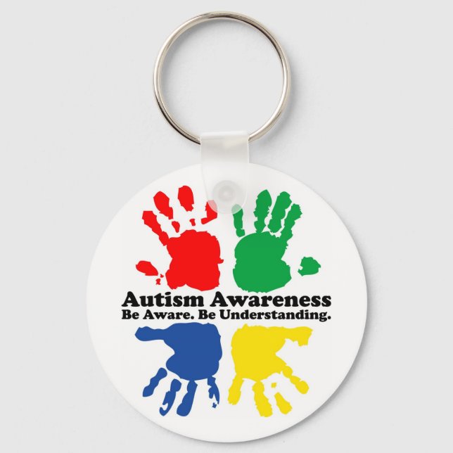 Autism Awareness Key Ring (Front)