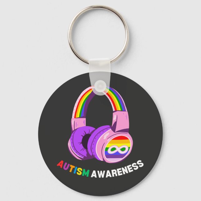 Autism Awareness Key Ring (Front)