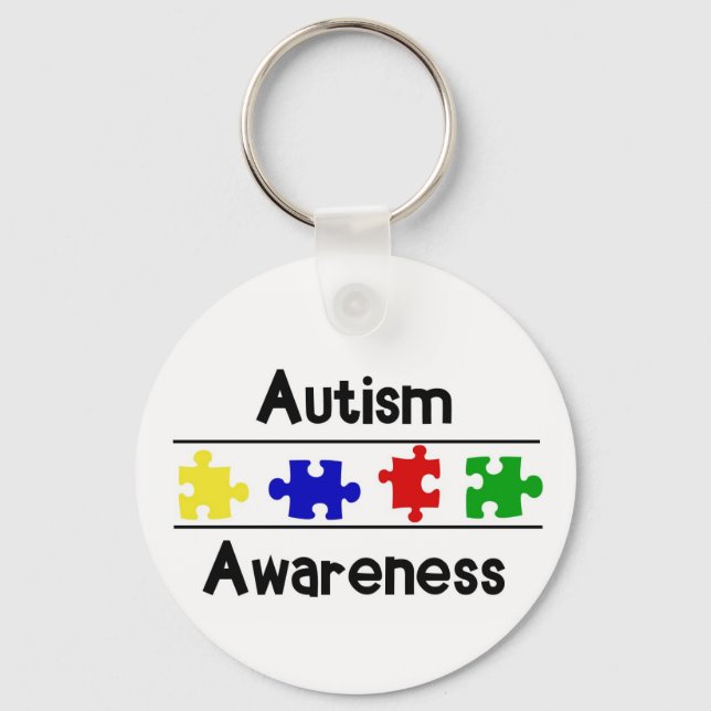 Autism Awareness Key Ring (Front)