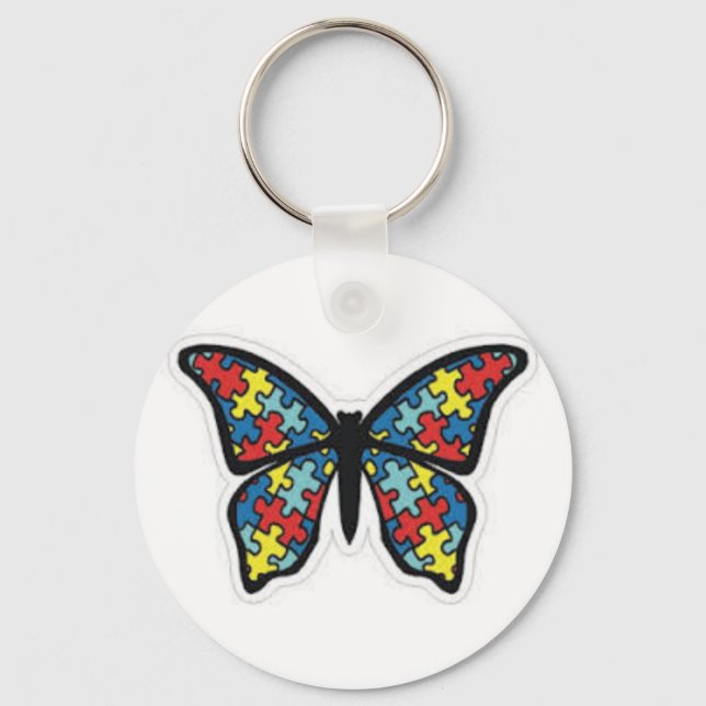 AUTISM AWARENESS KEY RING (Front)