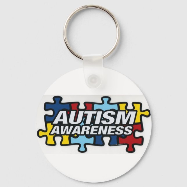 Autism Awareness Key Ring (Front)