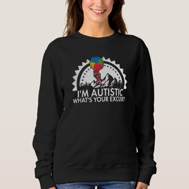 Autism Awareness Kids Autistic Support Tolerance   Sweatshirt (Front)