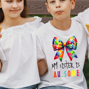 Autism Awareness Kids Family Sister Support