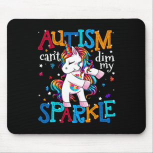 Autism Awareness Kids Unicorn For Autism Mum Girl Mouse Pad