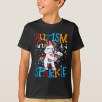 Autism Awareness Kids Unicorn  For Autism Mum Girl