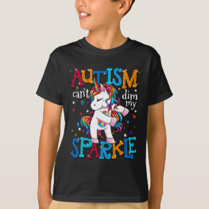 Autism Awareness Kids Unicorn For Autism Mum Girl T-Shirt