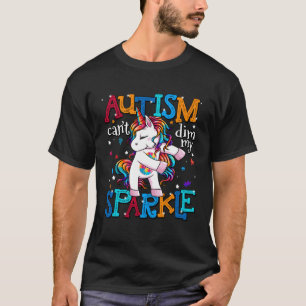 Autism Awareness Kids Unicorn  For Autism Mum Girl T-Shirt