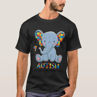 Autism Awareness Kindness Autism Walking A Differe T-Shirt