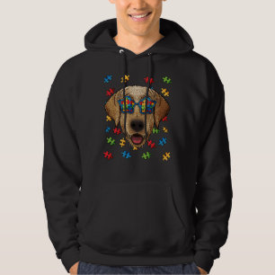 Autism Awareness Labrador Retriever Puzzle Autisti Hoodie